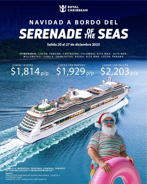 NAVIDAD A BORDO DEL SERENADE OF THE SEAS