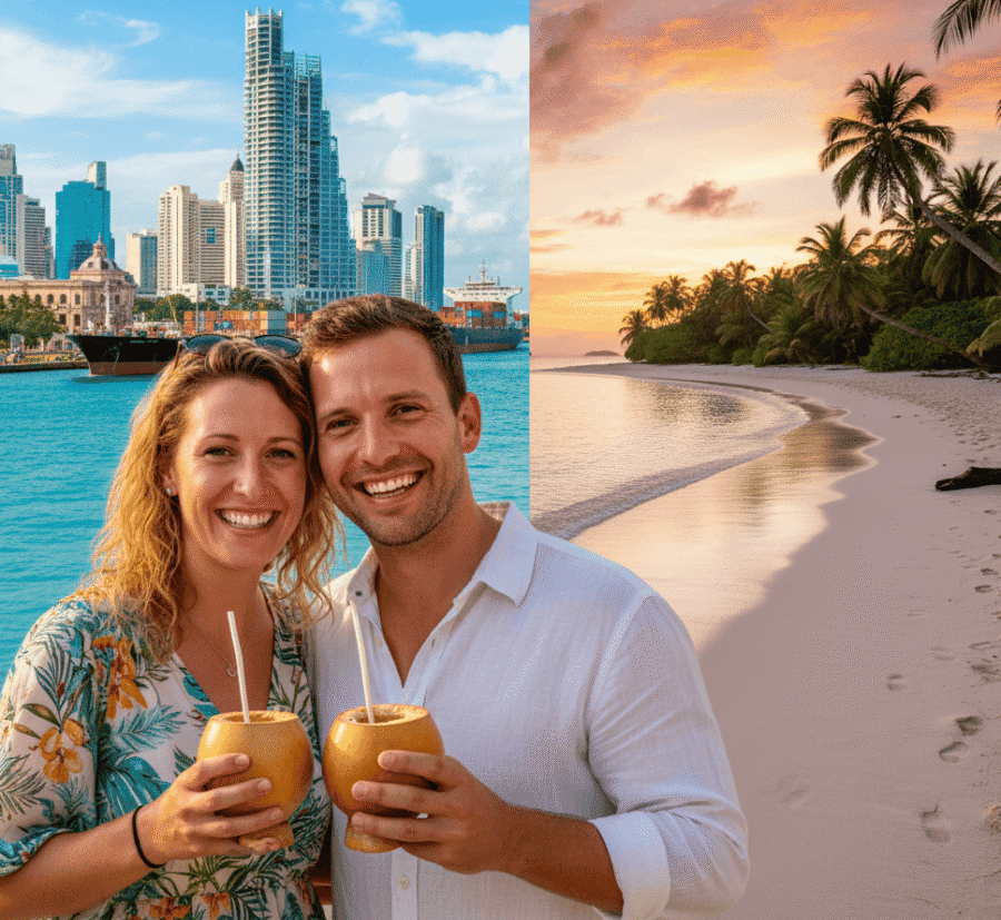 Panamá combinado 1 Ciudad y 3 playa, 5 días y 4  noches.