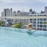 Vista de la ciudad desde piscina gran evenia panama