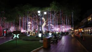 Luces de Navidad casco viejo