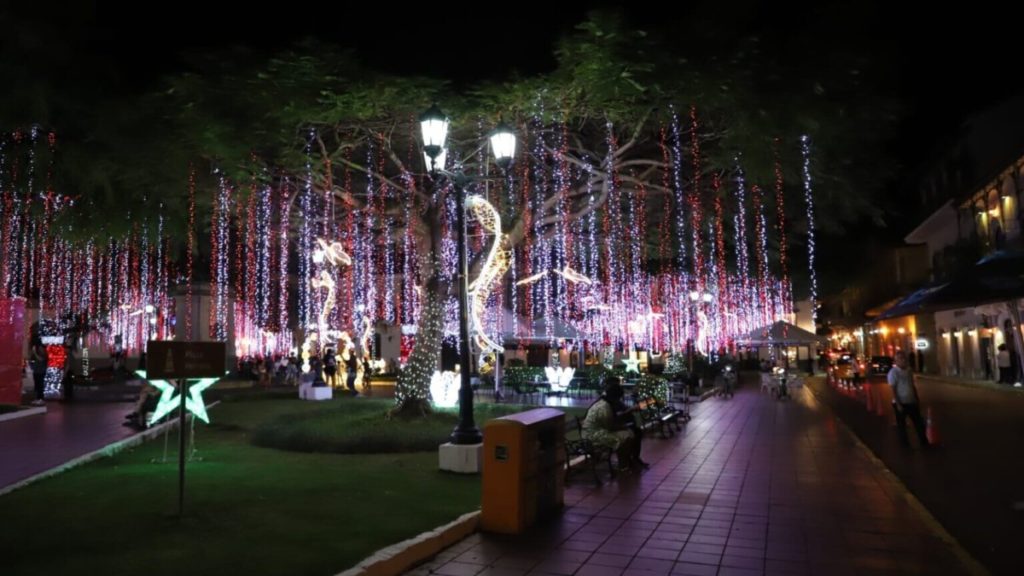 Luces de Navidad casco viejo