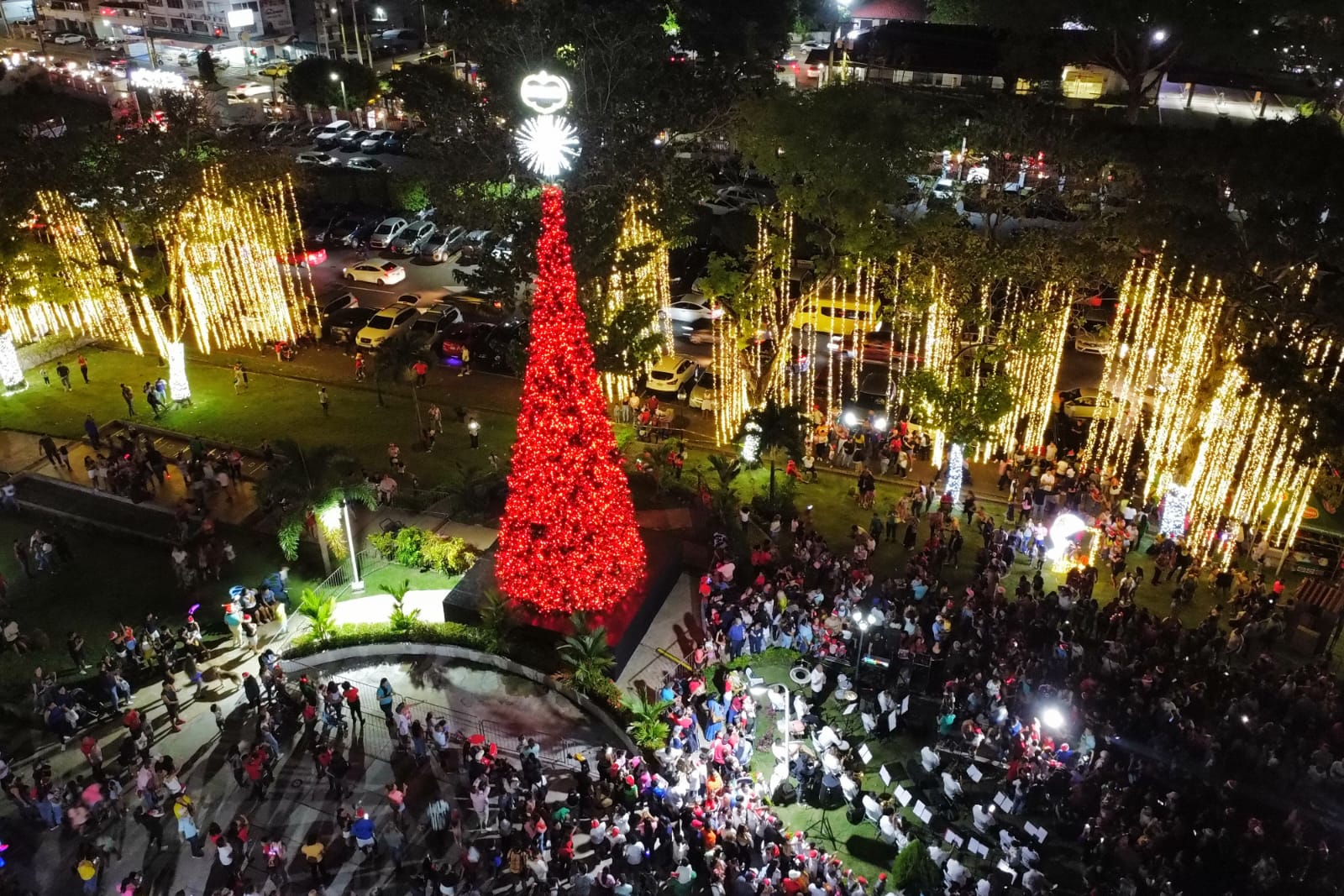Alumbrados navideño fin de año Panamá