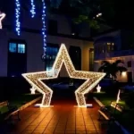 Casco viejo iluminado diciembre