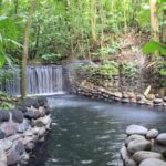 santuario natural de aguas termales parte del paquete a costa rica con Latino Travel